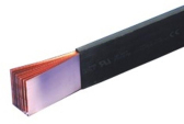 Шина медная гибкая изолированная ШМГИ 8x32x1 PROxima - артикул SMG-33
