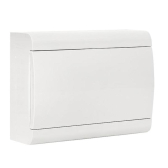 Щит распределительный ЩРН-П-12 ''SlimBox'' белая дверца IP41 PROxima - артикул sb-n-12w
