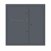Щит этажный до 4 кв. без окон RAL7016 (1000х950х150) EKF PROxima - артикул mb29-v-bo-ral7016