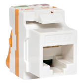 Модуль Keystone TERACOM CS Cat.6A неэкранированный 110 IDC 180 градусов самозажимной (Toolless) оранжевый | TRCS-KSTN-RT180-6AUTP-OR | EKF - артикул TRCS-KSTN-RT180-6AUTP-OR