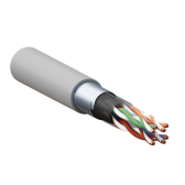 Кабель витая пара TERACOM PRO Cat.5E F/UTP 4 п. solid 24AWG LSZH нг(А)-HF сер. (305м)|TRP-5EFTP-04LSH-GY-IN3|EKF - артикул TRP-5EFTP-04LSH-GY-IN3