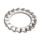 Шайба стопорная с наружными зубцами М4 DIN 6798 INOX - артикул shst4-INOX