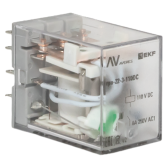 Реле промежуточное RPA 22/3 6A 110В DC EKF - артикул rpa-22-3-110DC