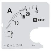 Шкала сменная для A961 20/5А-1.5 PROxima - EKF, артикул s-a961-20