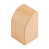 Заглушка (25х16) (4 шт) Plast под светлое дерево - EKF, артикул ecl-25-16x4