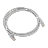 Патч-корд TERACOM PRO Cat.5E неэкранированный UTP оболочка PVC серый (1.5м) - артикул TRP-5EUTP-PVC-1.5M-GY