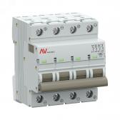 Выключатель автоматический AV-6 DC 4P 13A (C) 6kA AVERES - EKF, артикул mcb6-DC-4-13C-av
