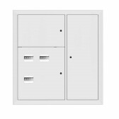 Щит этажный 3 кв. RAL9003 (1000х950х150) | mb28-v-3-r9003 | EKF - артикул mb28-v-3-r9003