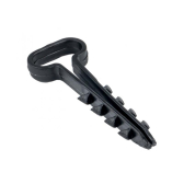 Дюбель-хомут 6х14 полипропилен черный Simple (50шт) - EKF, артикул plc-cd-6x14b