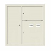 Щит этажный 2 кв. слаботочка слева RAL9002 (1000х950х150) EKF PROxima - артикул mb29-v-2z-ral9002