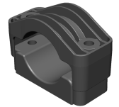 Крепление одиночное кабельное D 40-60 мм - артикул scc4060