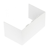 Соединитель (40х40) (4 шт) Plast Белый - EKF, артикул conw-40-40x4