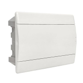 Щит распределительный ЩРВ-П-12 SlimBox белая дверца IP41 PROxima - EKF, артикул sb-v-12w