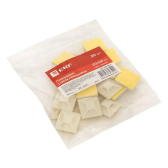 Площадка самоклеящаяся (20х20мм.) белая (20шт.) PROxima - артикул plc-20x20-r