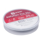 Изолента ПВХ 19мм 20м серии SafeFlex Pro 33+      черная - EKF, артикул plc-iz-sfpro-b