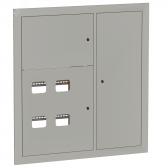 Щит этажный 4 кв. RAL9002 (1000х950х160) PROxima - артикул mb29-v-4-ral9002