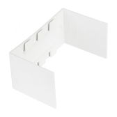 Соединитель (100х40) (2 шт) Plast PROxima белый - EKF, артикул conw-100-40x2