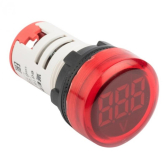 Индикатор значения напряжения красный ED16-22VD PROxima - EKF, артикул ed16-22vd-r