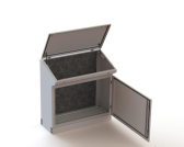 Пульт управления напольный TP10 IP55 (960х1000х400) - EKF, артикул mb-96-100-40