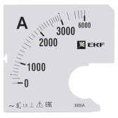 Шкала сменная для A961 3000/5А-1.5 PROxima - артикул s-a961-3000