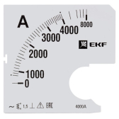 Шкала сменная для A961 4000/5А-1.5 PROxima - EKF, артикул s-a961-4000