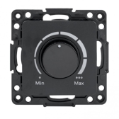 Стокгольм Механизм Светорегулятора 600W 220В черный - артикул EZD06-101-10