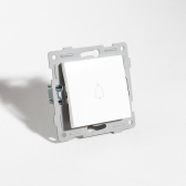 Выключатель самовозвратный звонкового типа, 10А, 220-250V (белый) | 201106 | SPL - артикул 201106