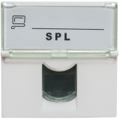 Розетка информационная UTP 1хRJ45 45х45 cat5е | 200007 | SPL - SPL, артикул 200007