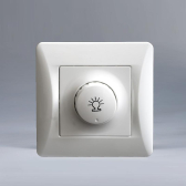 Светорегулятор поворотный (диммер), 125-250V, 500W (белый) | 201150 | SPL - артикул 201150