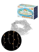 Гирлянда светодиодная "Бахрома" 2х1 м, 152LED, 3000К, мерц-е, посл. подкл, IP44, 250 В, | SQ0361-0099 | TDM - артикул SQ0361-0099
