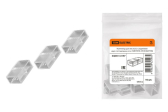Коннектор для жесткого соединения двух светодиодных лент SMD5050-220 В-RGB | SQ0331-0197 | TDM - TDM ELECTRIC, артикул SQ0331-0197