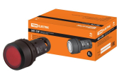 Кнопка с фиксацией SB7-CWL3465-24V(LED) d22мм 1з+1р красная | SQ0746-0044 | TDM - артикул SQ0746-0044