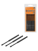 Набор бит PH2x125, односторонних, сталь S2, Е 1/4", намагниченные, торсионные, 10 шт., «Алмаз»  | SQ1019-0451 | TDM - артикул SQ1019-0451