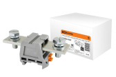 Клемма болтовая силовая КБС-095 кв.мм. серая 230А TDM - артикул SQ0833-0107