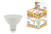 Лампа светодиодная MR16-10 Вт-230 В-4000 К–GU5,3 Народная | SQ0340-1610 | TDM - артикул SQ0340-1610