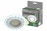 Светильник встраиваемый СВ 03-07 MR16 50Вт G5.3 LED подсветка 3 Вт зеркальный/хром | SQ0359-0134 | TDM - артикул SQ0359-0134