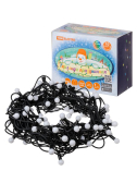 Гирлянда светодиодная "Шарики" 100LED, 10м, многоцвет., каучук чер., посл.подключ., 250 В, IP65, | SQ0361-0065 | TDM ELECTRIC - артикул SQ0361-0065