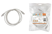 Патч-корд народный U/UTP Cat 5e 4PR 24AWG PVC, литой 0,5 м, серый | SQ0115-0001 | TDM - TDM ELECTRIC, артикул SQ0115-0001