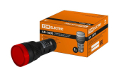 Лампа AD-16DS(LED)матрица d16мм красный 36В AC/DC - артикул SQ0702-0061