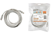 Патч-корд народный U/UTP Cat 5e 4PR 24AWG PVC, литой 3 м, серый | SQ0115-0005 | TDM - артикул SQ0115-0005