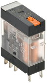 Реле общ. назнач. OGR-1 2C 220В AC с LED и тест. кнопкой | OGR-1-2C-AC220V-L-B | ONI - артикул OGR-1-2C-AC220V-L-B