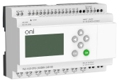 ПЛК 410 Модуль ЦПУ 8 DI 6 UI 8 RO 24В DC или AC EP с экр | PLC-410-CPU-14U08R-1AD-00 | ONI - артикул PLC-410-CPU-14U08R-1AD-00