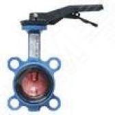 Затвор дисковый чугунный DN 100 PN 16 с рукояткой диск чугун манжета EPDM с датчиком положения VPI4448-02EP (VPI4448-02EP0100 + 300140018) - артикул VPI4448-02EP0100 + 300140018