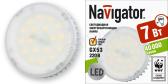 Лампа светодиодная LED 7вт GX53 теплая (таблетка) (94268 NLL-GX53) - артикул 94268 NLL-GX53