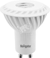 Лампа светодиодная LED 7вт 230в GU10 тепло-белая (94352 NLL-PAR16) - артикул 94352 NLL-PAR16
