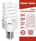 Лампа энергосберегающая КЛЛ 30/840 Е27 D54х126 спираль (94359 NCLP-SF) - артикул 94359 NCLP-SF