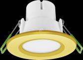 Светильник светодиодный ДВО-5Вт 3000К 350Лм золото IP44 (94847 NDL-P1) - артикул 94847 NDL-P1