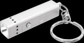 Фонарь-брелок светодиодный NPT-KC01-Gr-4LR41 1LED металл (94924) - артикул 94924