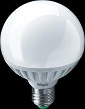 Лампа светодиодная LED 12вт Е27 теплый (шар) (94147 NLL-G95) - артикул 94147 NLL-G95