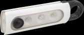 Фонарь светодиодный NPT-CP12-4AAA 0.5Вт+6LED 120лм 11м многофункциональный пластик карабин (94978) - артикул 94978